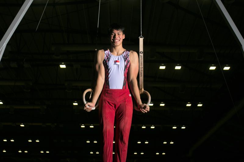 Retired Gymnast Lincoln Is Individual All Around Nice Guy
